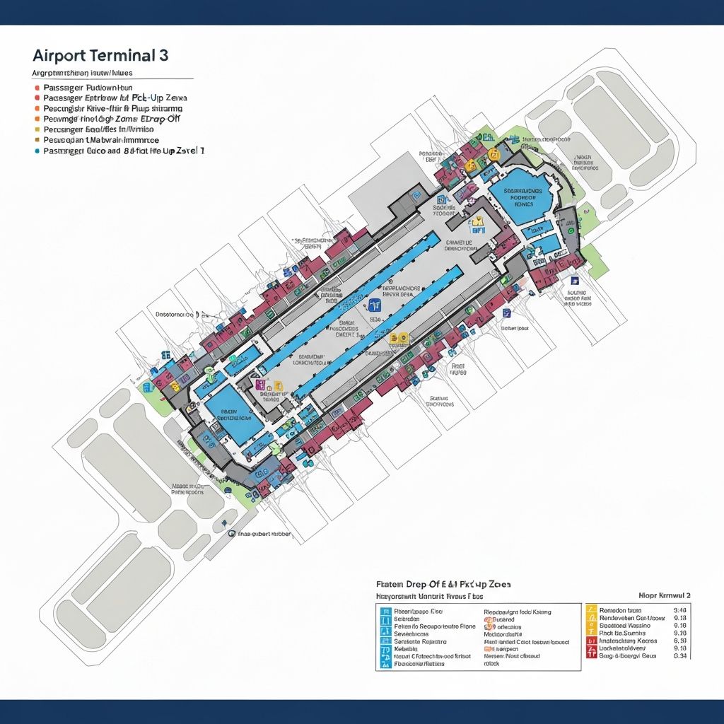 Terminal 3 floor plan and map