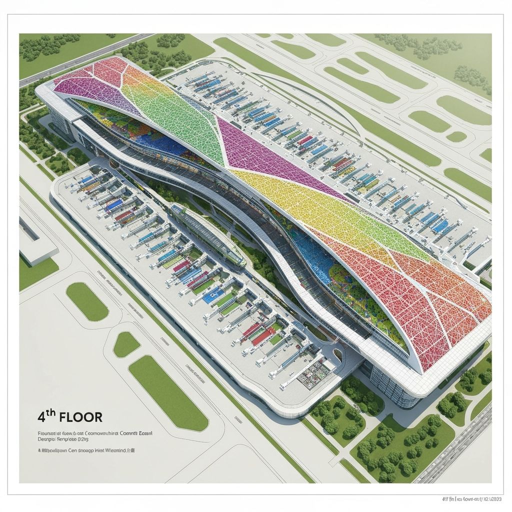 Terminal 4 floor plan and map